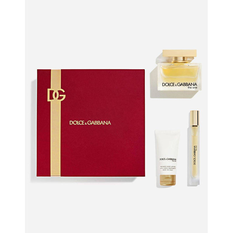 Dolce & Gabbana The One Eau de Parfum 75ml + Eau de Parfum 10ml + Parfum Body Lotion 50ml Gift Set