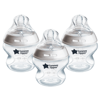 Tommee Tippee Closer to Nature Bottle 0M+ 150ml 3 Pack