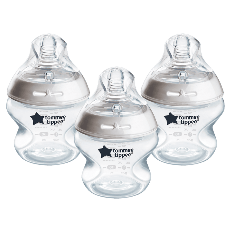 Tommee Tippee Closer to Nature Bottle 0M+ 150ml 3 Pack