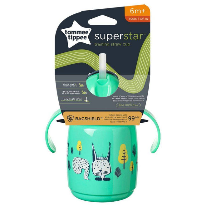 Tommee Tippee Superstar Training Straw Cup 6M+ 300ml