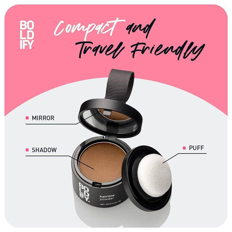 Boldify Hairline Powder Light Brown 4g