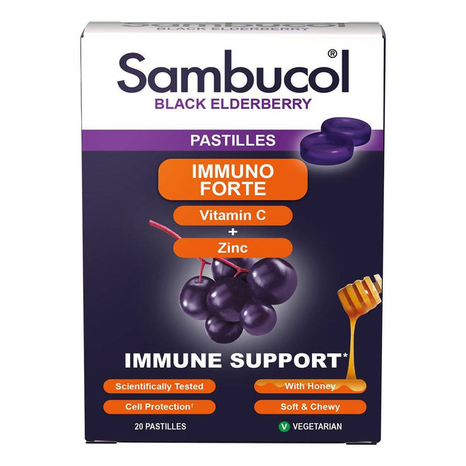 Sambucol Immuno Forte 20 Pastilles