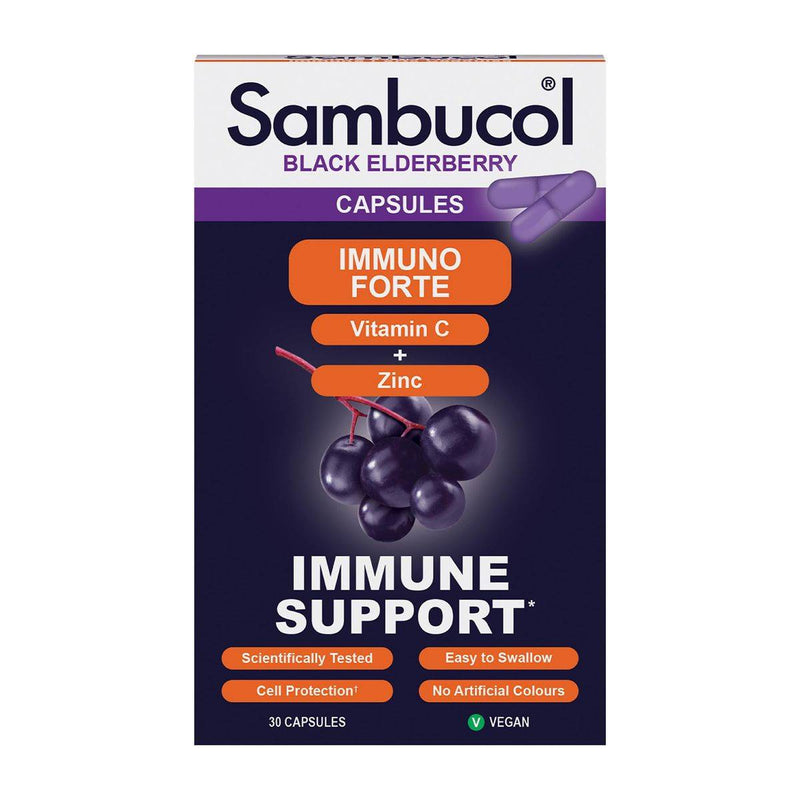 Sambucol Immuno Forte 30 Capsules