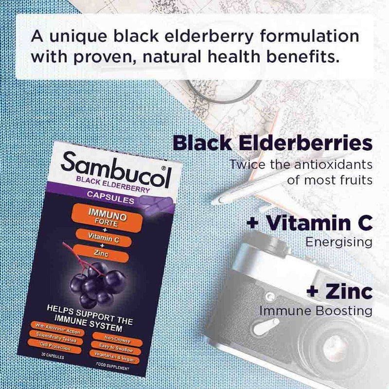 Sambucol Immuno Forte 30 Capsules