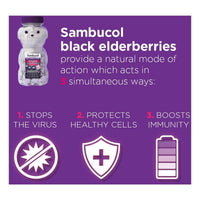 Sambucol Kids Teddies 60 Chewable Tablets