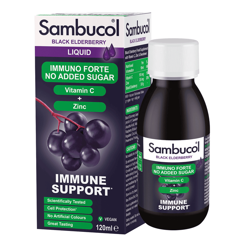Sambucol Sugar Free Liquid 120ml