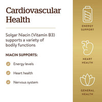 Solgar Niacin Vitamin B3 500mg 100 Vege Capsules