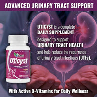 AMS Uticyst D-Mannose + Cranberry 60 Coated Caplets