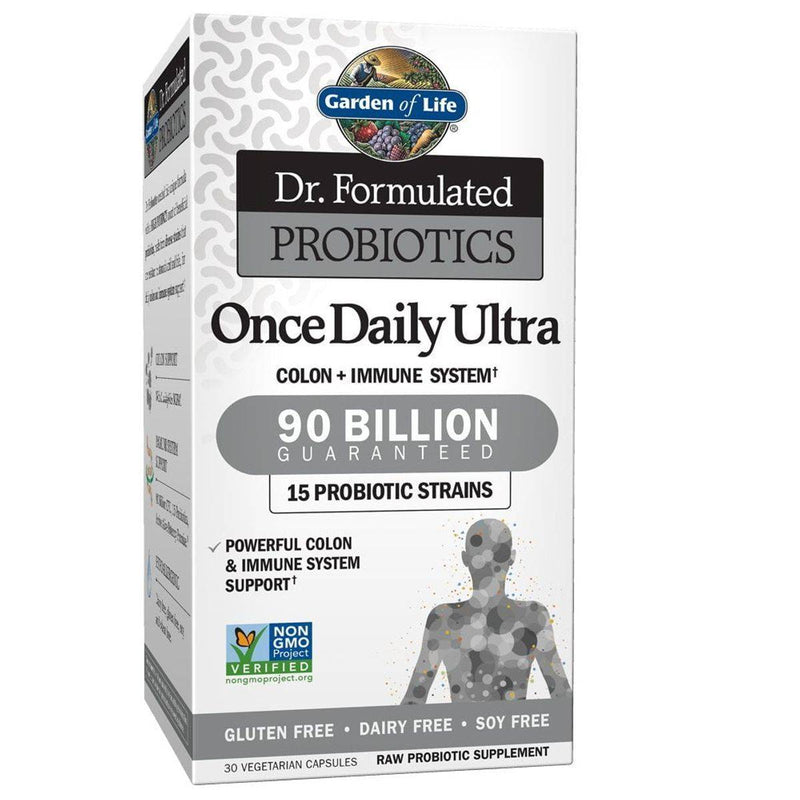 Garden of Life Dr Formulated Probiotic 90 Billion Once Daily 30 Vege Capsules