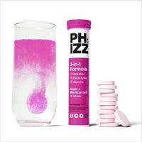 Phizz Daily 3-In-1 Hydration Electrolytes & Vitamins 20 Effervescent Tablets Apple & Blackcurrant
