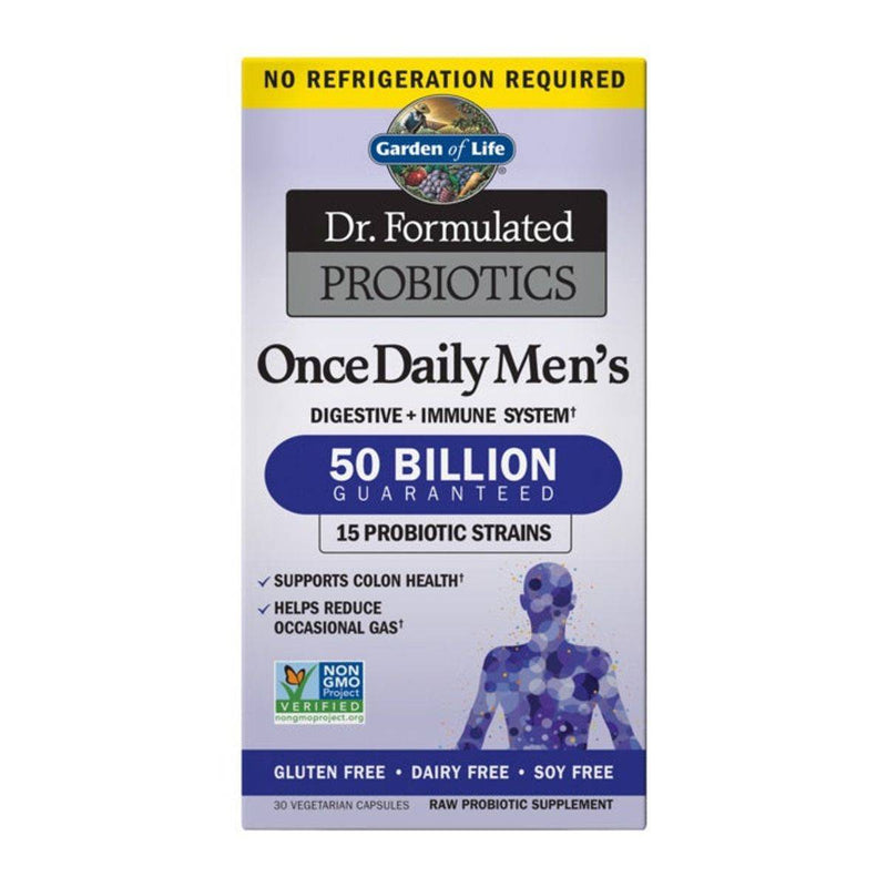Garden of Life Dr Formulated Probiotics Once Daily Mens 30 Capsules