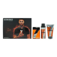 Cristiano Ronaldo CR7 Fearless Eau de Toilette 100ml + Shower Gel 150ml + Body Spray 150ml Gift Set