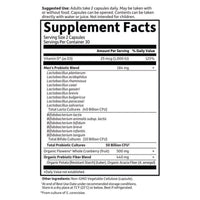 Garden of Life Dr Formulated Probiotics Prostate+ 50 Billion 60 Vege Capsules