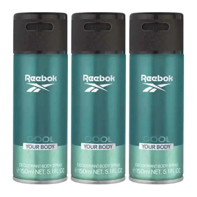 Reebok Cool Your Body Deodorant Body Spray 150ml