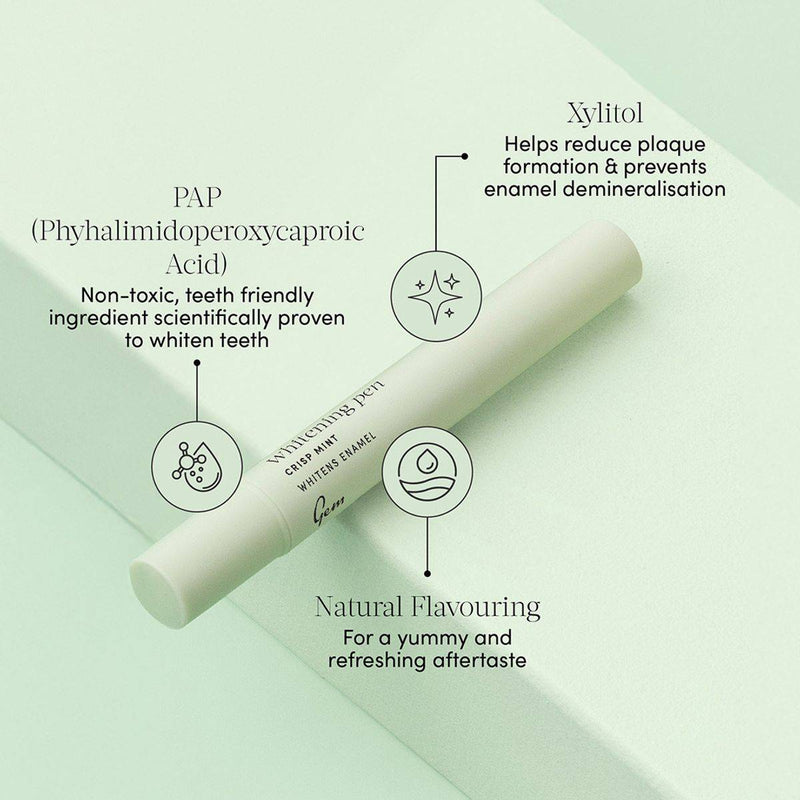 Gem Whitening Pen PAP Crisp Mint 4ml