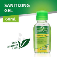 Green Cross Sanitizing Gel with Moisture Lock 60ml
