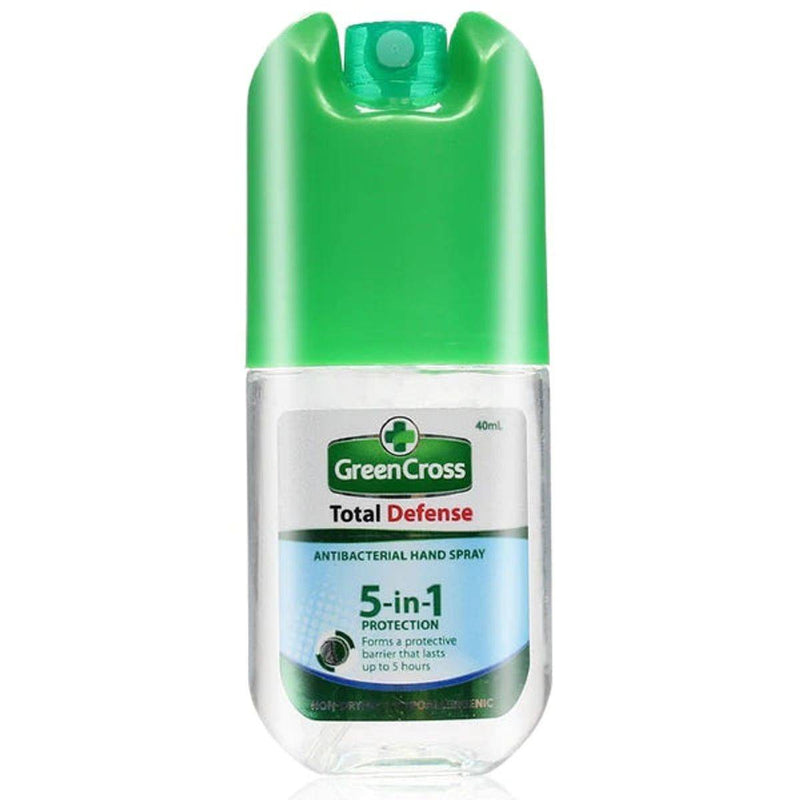 Green Cross Total Defense 5 In 1 Protection Hand Spray 40ml
