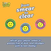 Scrub Daddy Colors Screen Daddy Cleaning Pad 3 Pack