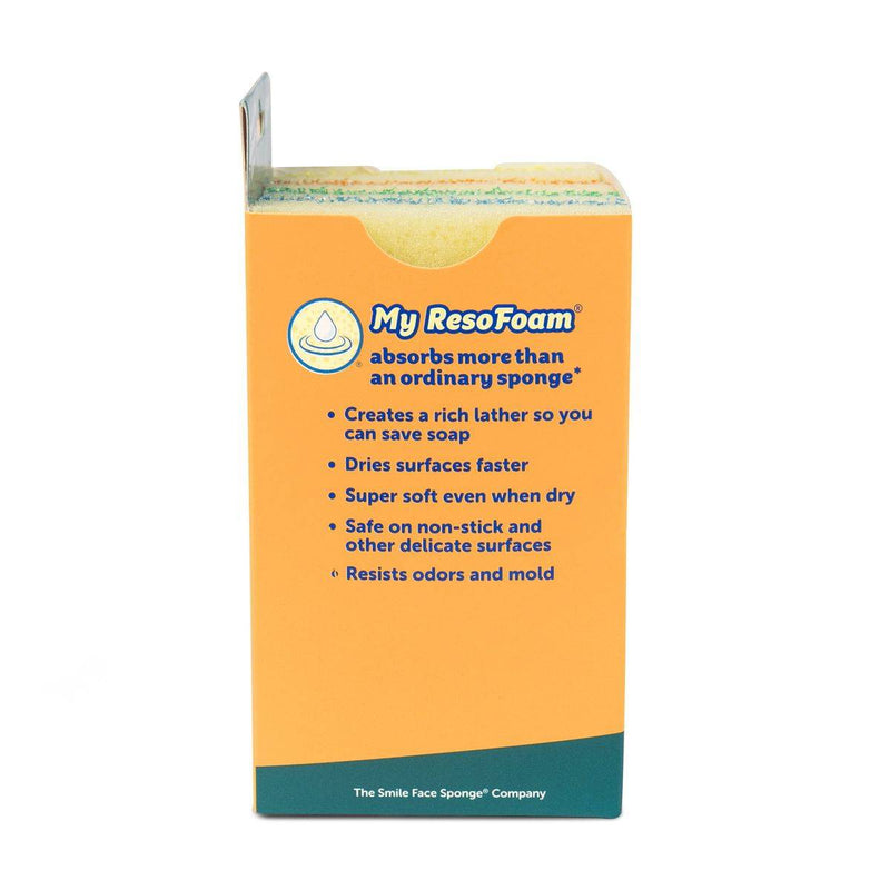 Scrub Daddy Sponge Daddy Dual Sided Scrubber + Sponge 4 Pack