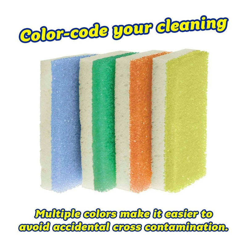 Scrub Daddy Sponge Daddy Dual Sided Scrubber + Sponge 4 Pack