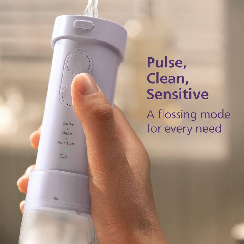 Philips Sonicare Compact Flosser Oral Irrigator 1000 Purple HX3333/23