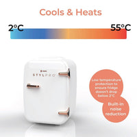 Stylpro Mini Beauty Fridge Rose Gold 4L