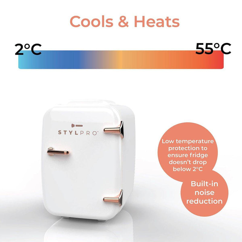 Stylpro Mini Beauty Fridge Rose Gold 4L