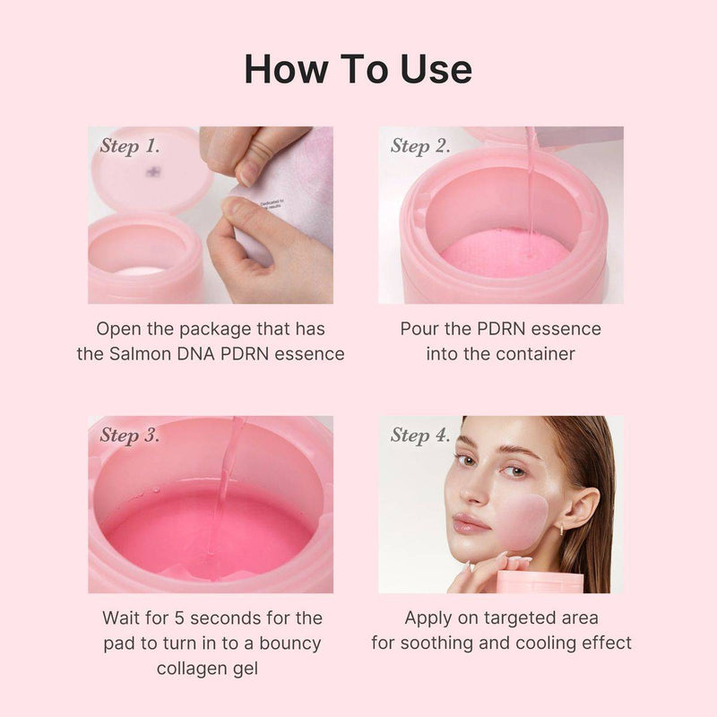Medicube PDRN Pink Collagen Toning Gel Toner 70 Pads