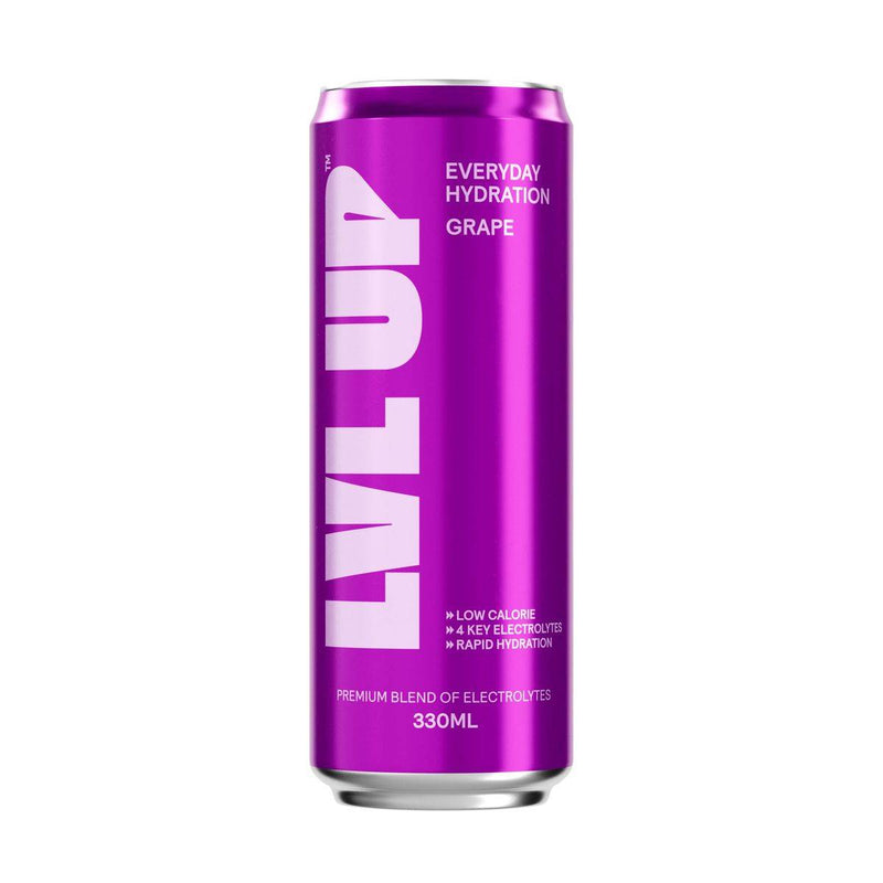 Lvl Up Everyday Hydration Ready to Drink Grape 330ml
