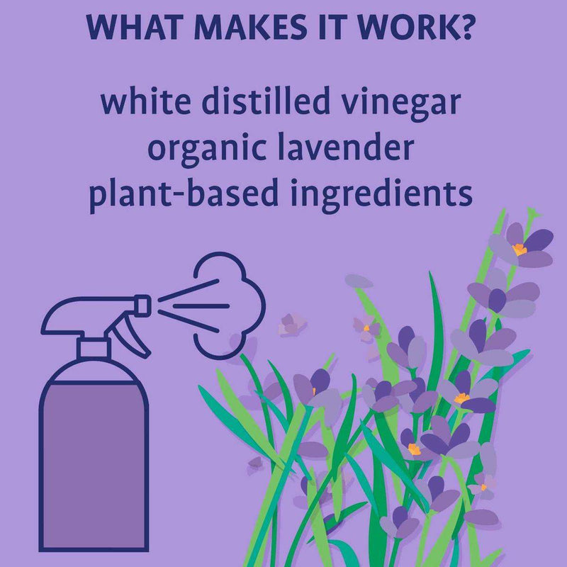 Originally Yellow All-Purpose Vinegar Cleaner Spray Lavender 470ml
