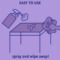 Originally Yellow All-Purpose Vinegar Cleaner Spray Lavender 470ml
