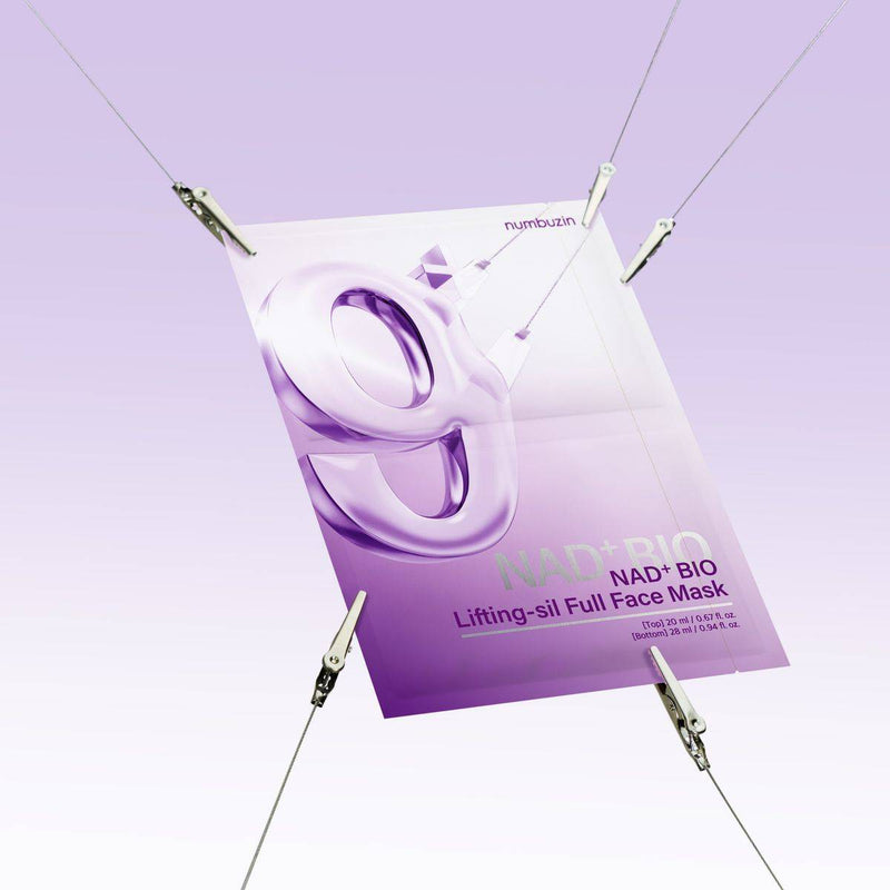 Numbuzin 9+ NAD + Bio Lifting-Sil Full Face Mask