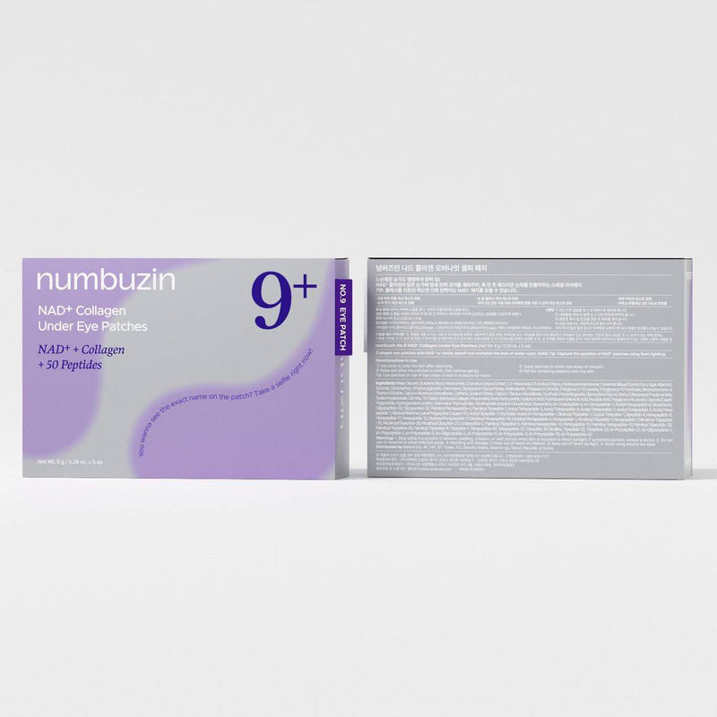 Numbuzin 9+ NAD + Collagen Under Eye Patch 5 Pairs