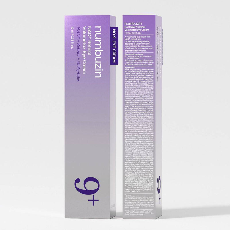 Numbuzin 9+ NAD + Retinol Volumetox Eye Cream 10ml