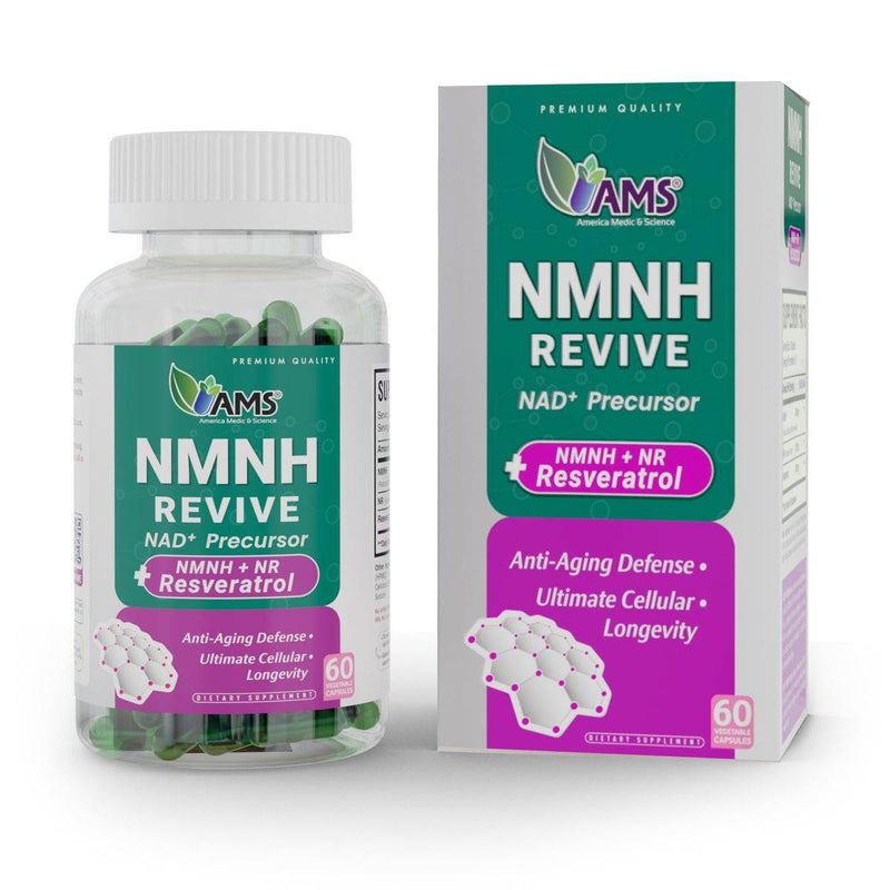 AMS NMNH Revive NAD+ Precursor 60 Vegetable Capsules