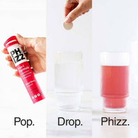 Phizz Daily 3-In-1 Hydration Electrolytes & Vitamins 20 Effervescent Tablets Mixed Berry