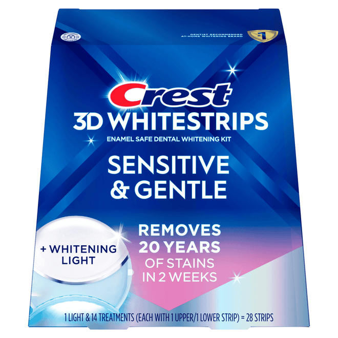 Crest Whitestrips 3D White Sensitive 28 Strips