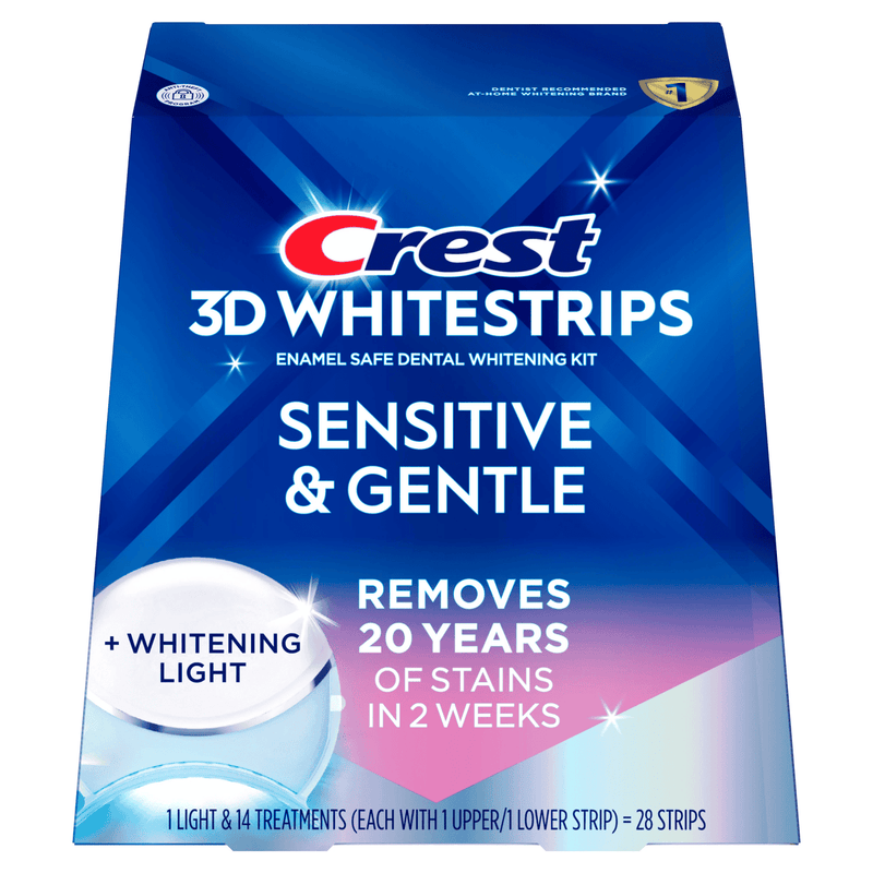 Crest Whitestrips 3D White Sensitive 28 Strips