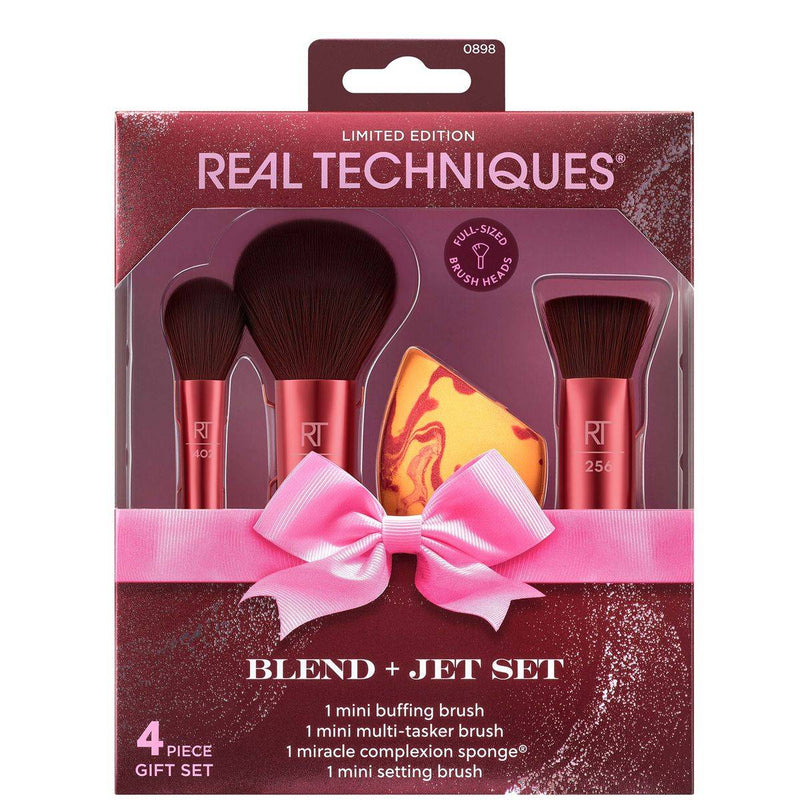 Real Techniques Blend + Jet Set 4 Piece Gift Set