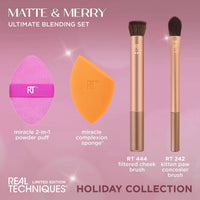 Real Techniques Matte + Merry Puff Trio