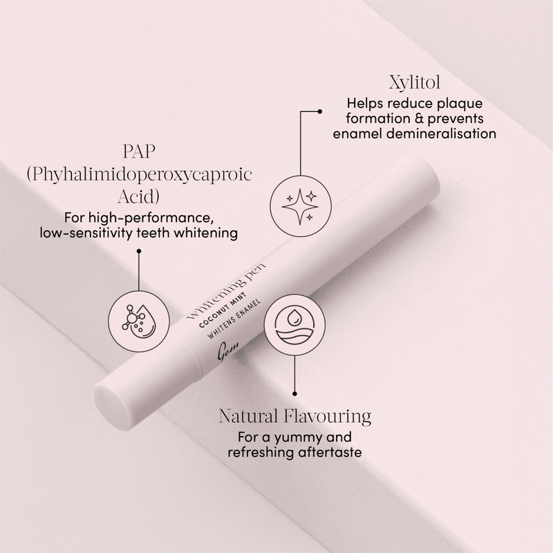Gem Whitening Pen PAP Coconut Mint 4ml