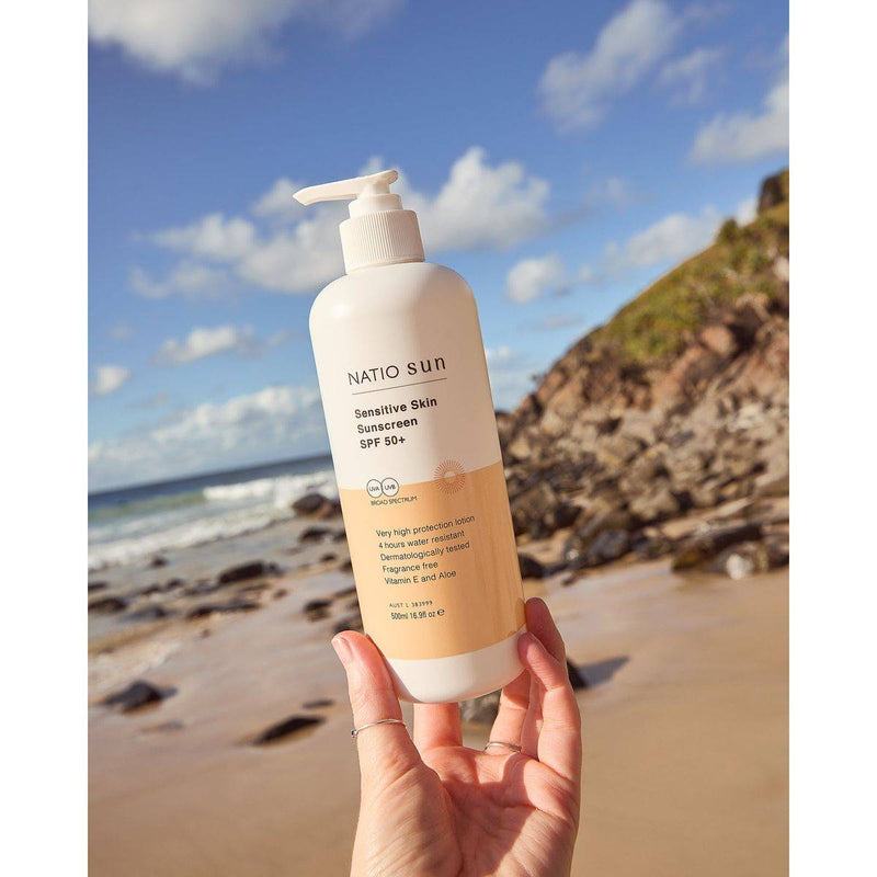 Natio Sun Sensitive Skin SPF50+ 500ml