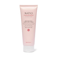 Natio Rose Water Hydration Moisture Rich Hand & Nail Cream 100ml