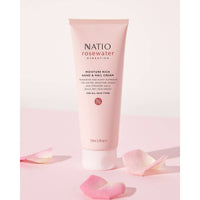 Natio Rose Water Hydration Moisture Rich Hand & Nail Cream 100ml