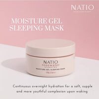 Natio Rose Water Hydration Moisture Gel Sleeping Mask 100g