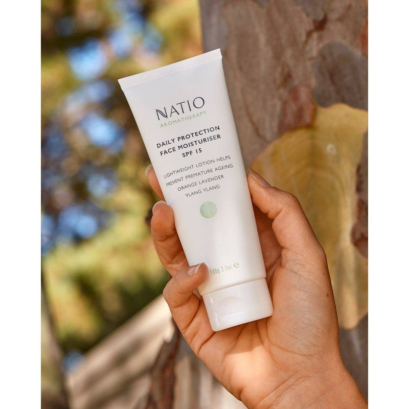 Natio Daily Protection Face Moisturiser SPF15 100g