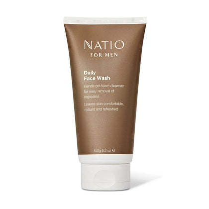 Natio for Men Daily Face Wash 150g