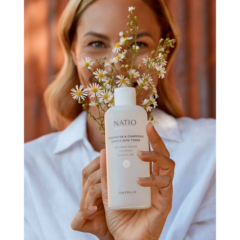 Natio Rose Water & Chamomile Gentle Skin Toner 250ml