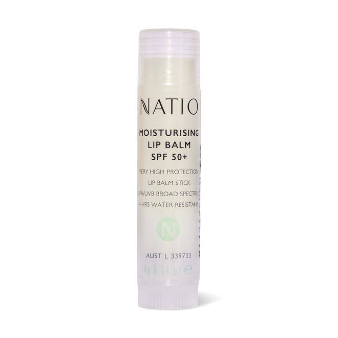Natio Moisturising Lip Balm SPF50+ 4g