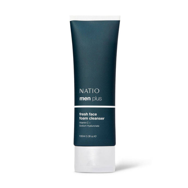 Natio Mens Plus Fresh Face Foam Cleanser 100ml